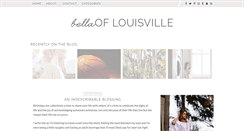 Desktop Screenshot of bellaoflouisville.com